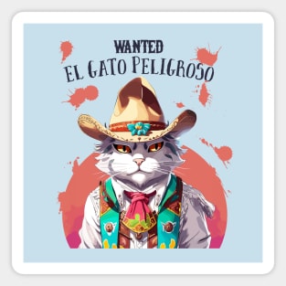 el gato peligroso Magnet